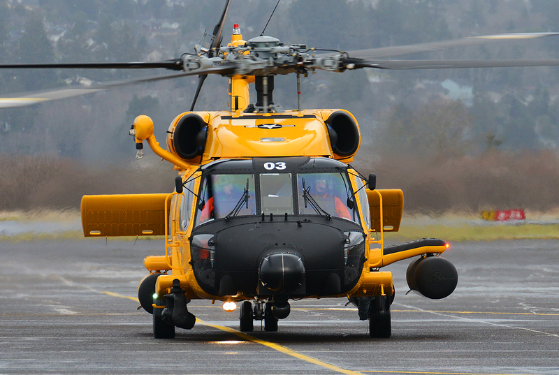 Illustration for article titled The Centennial Of Coast Guard Aviation Kicks Off With This Sweet Retro MH-60T Jayhawk